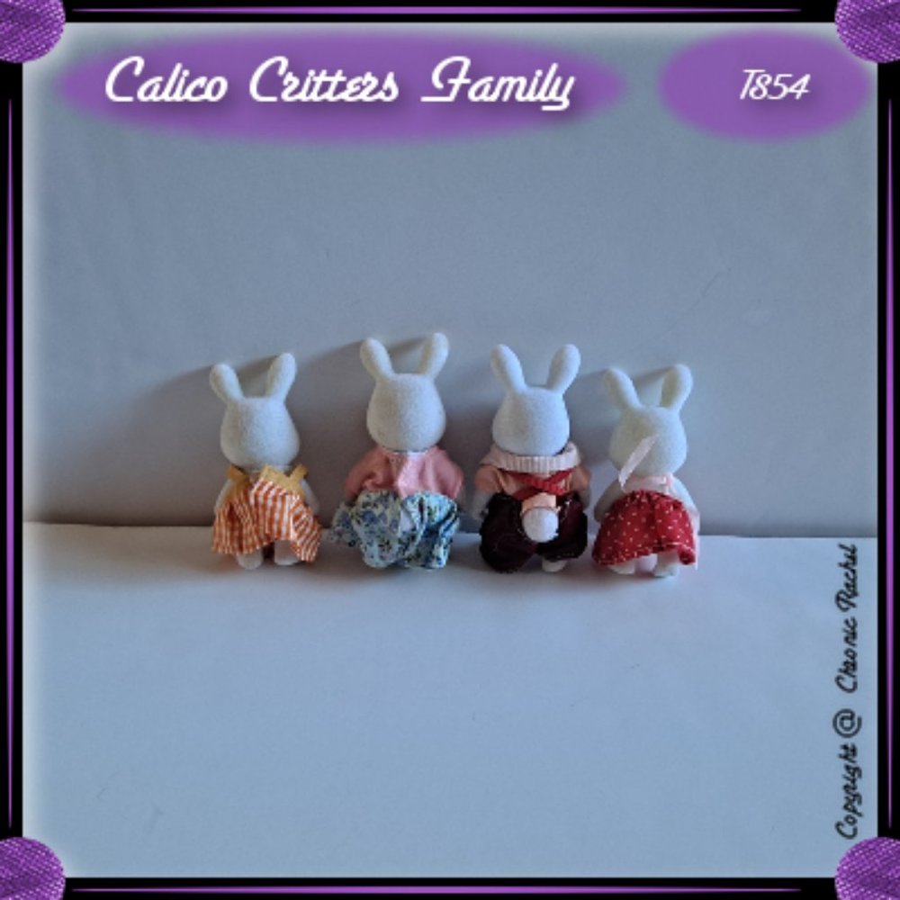 1985 Snow-Warren White Rabbit Family - Picture 2 of 8
